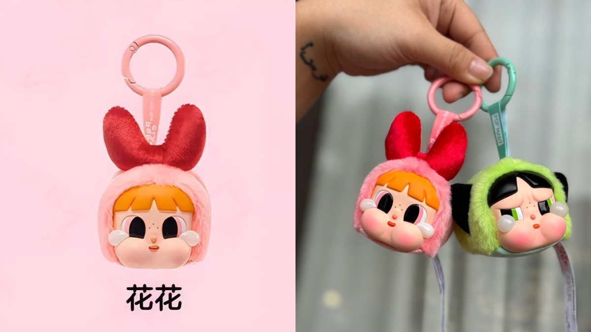 pop mart crybaby × powerpuff girls series