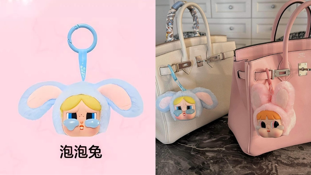 pop mart crybaby × powerpuff girls series