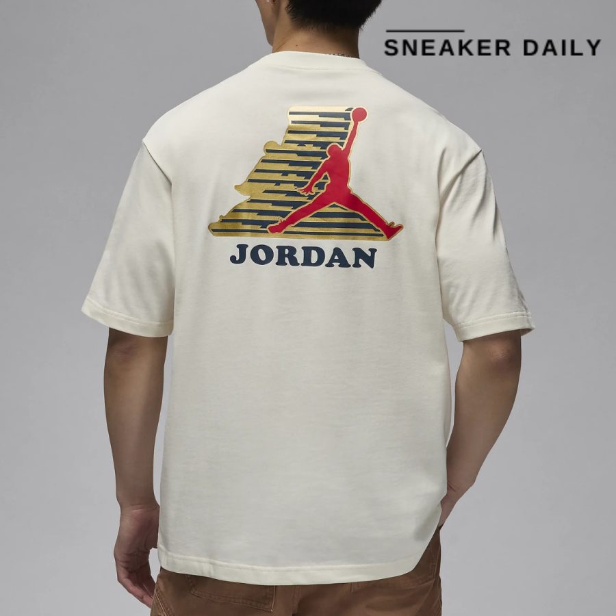 áo jordan men's graphic t-shirt hq2114-110