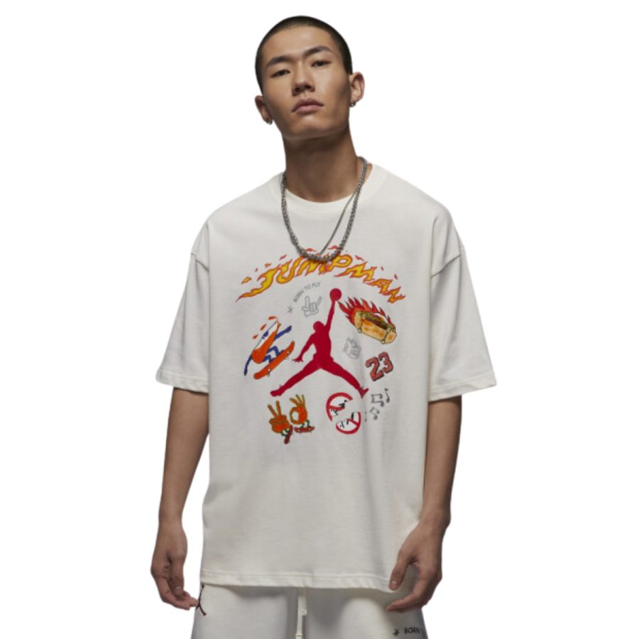 áo jordan men's round neck t-shirt hj3965-133