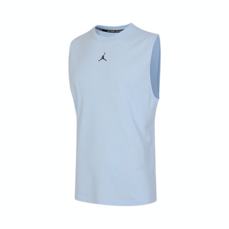 áo jordan sport dri-fit men's sleeveless top blue fn5857-441