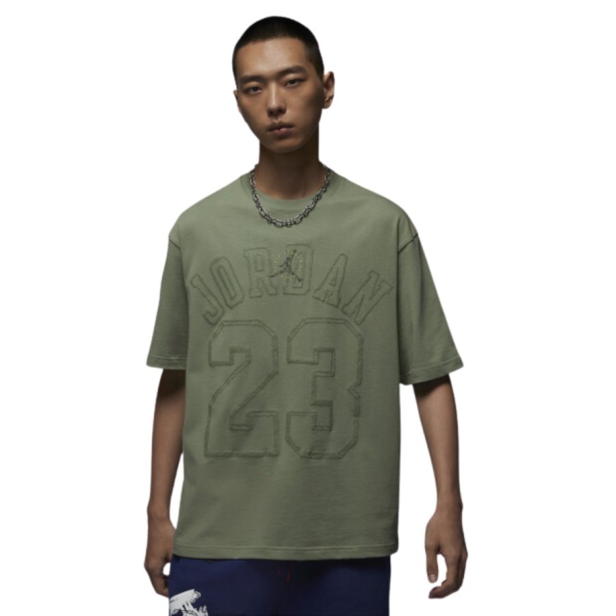 áo jordan men's t-shirt green hj6542-386