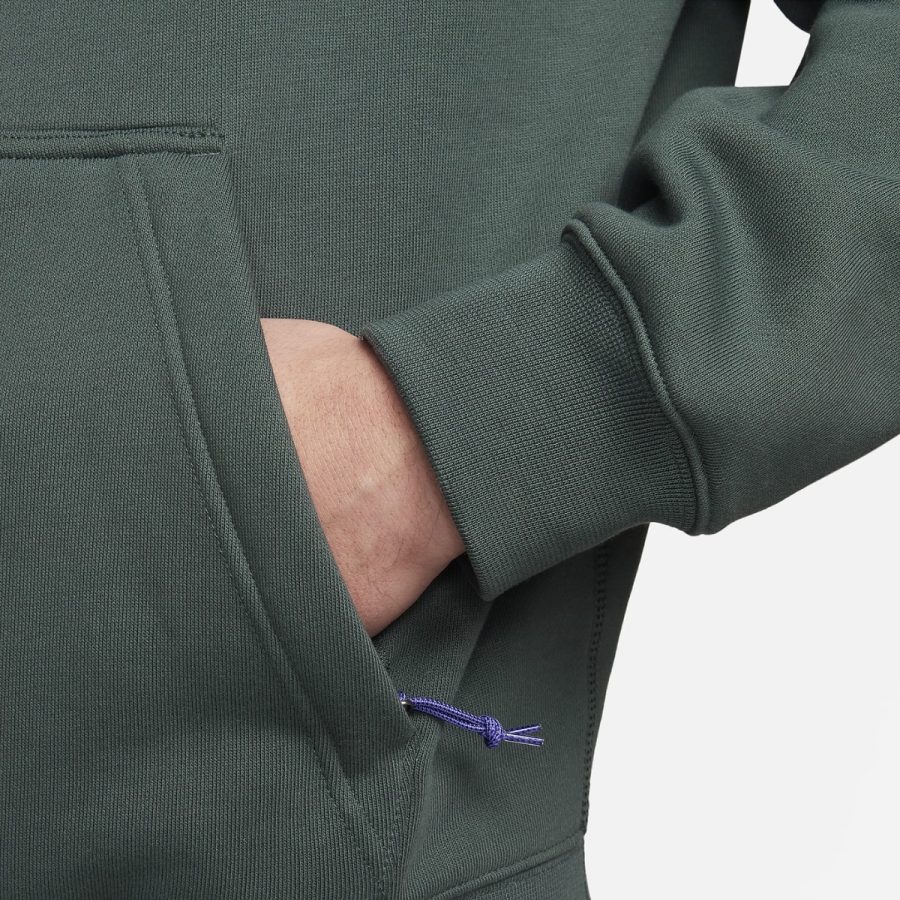 áo nike acg therma-fit fleece pullover hoodie 'vintage green' dh3088-338