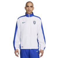 áo nike brazil 1998 reissue football replica tracksuit jacket 'white lyon blue' fz6681-100