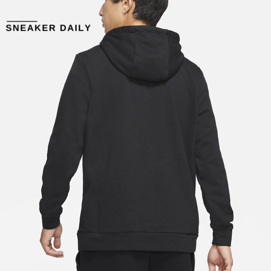 áo nike dry fit men's full zip training hoodie cz6377-010