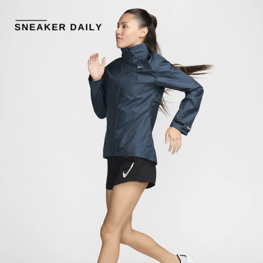 áo nike fast repel women running jacket fb7452-478