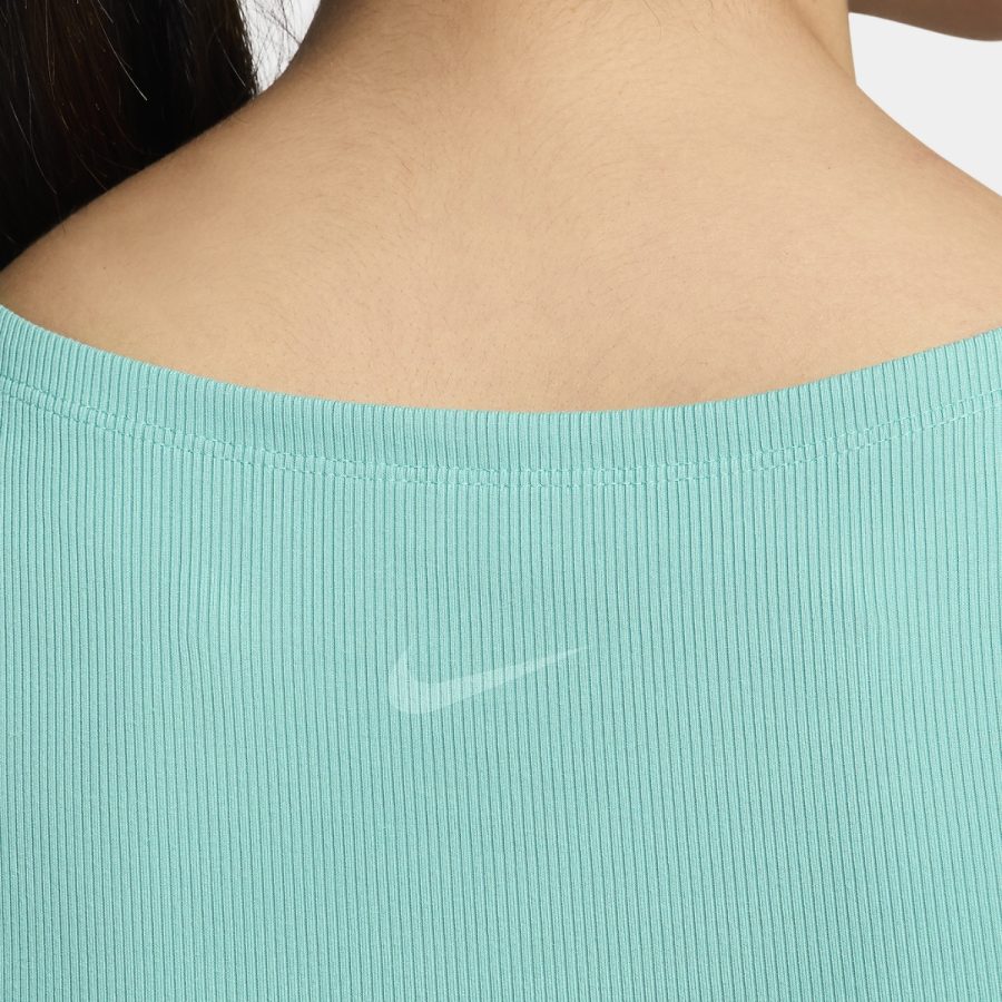 áo nike one fitted lip women's dra been fit cropped tank top fv7888-300