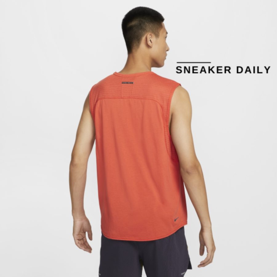 áo nike solar chase dri-fit sleeveless running top 'orange' fn3310-846