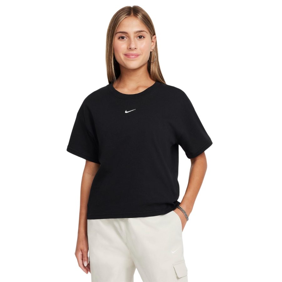 áo nike sportswear essential older kids' (girls') t-shirt fz5559-010