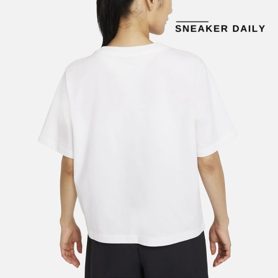 áo nike sportswear essential women's boxy t-shirt dd1238-100