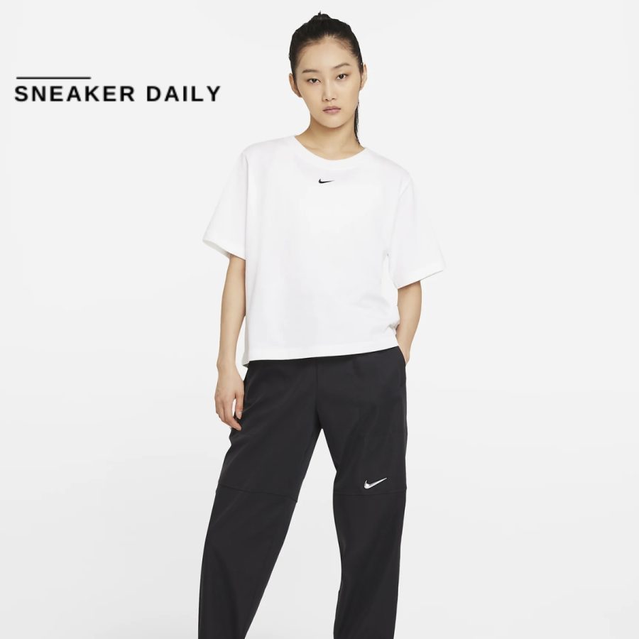 áo nike sportswear essential women's boxy t-shirt dd1238-100