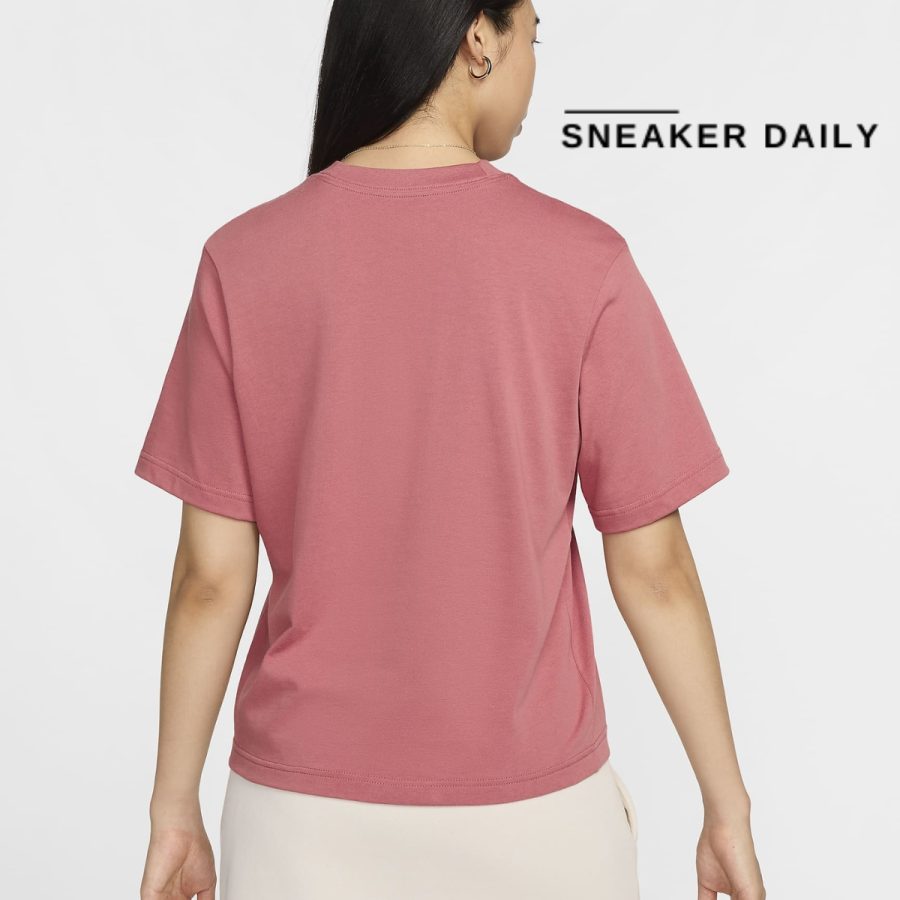 áo nike sportswear essential women's boxy t-shirt dd1238-634