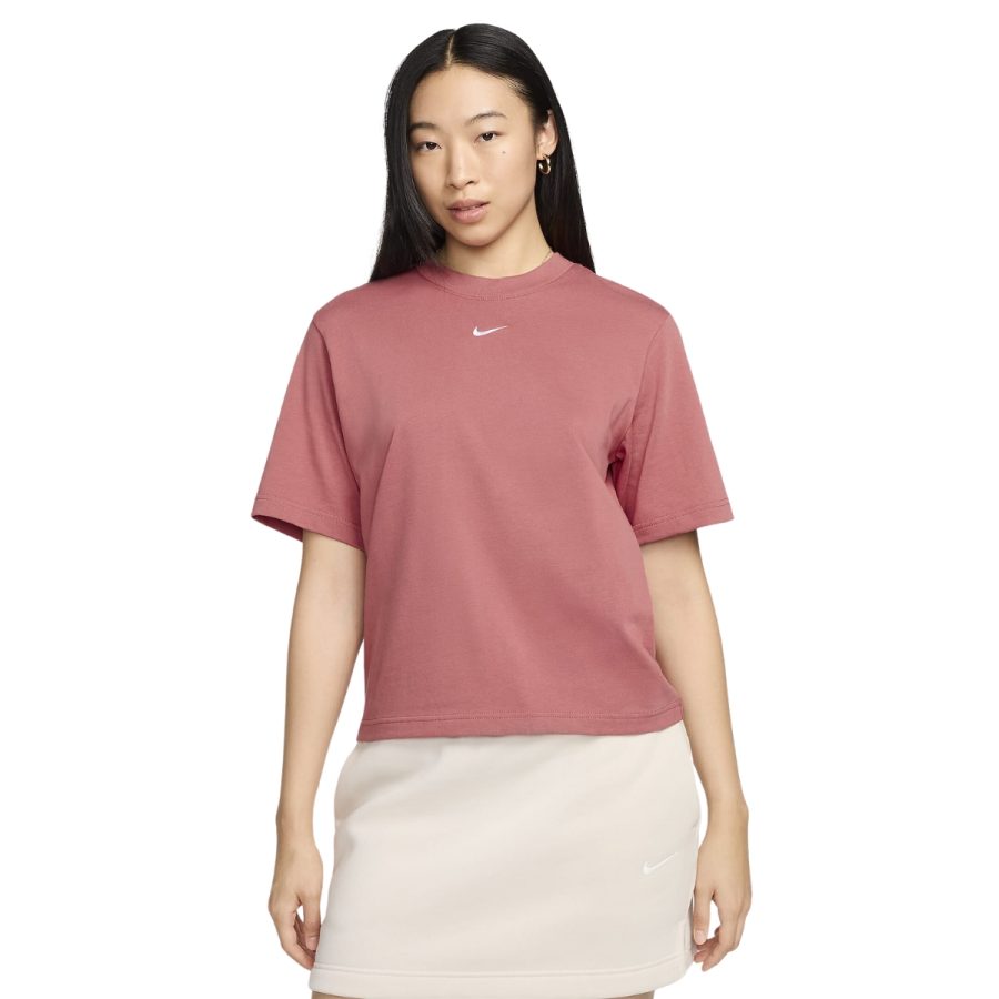 áo nike sportswear essential women's boxy t-shirt dd1238-634