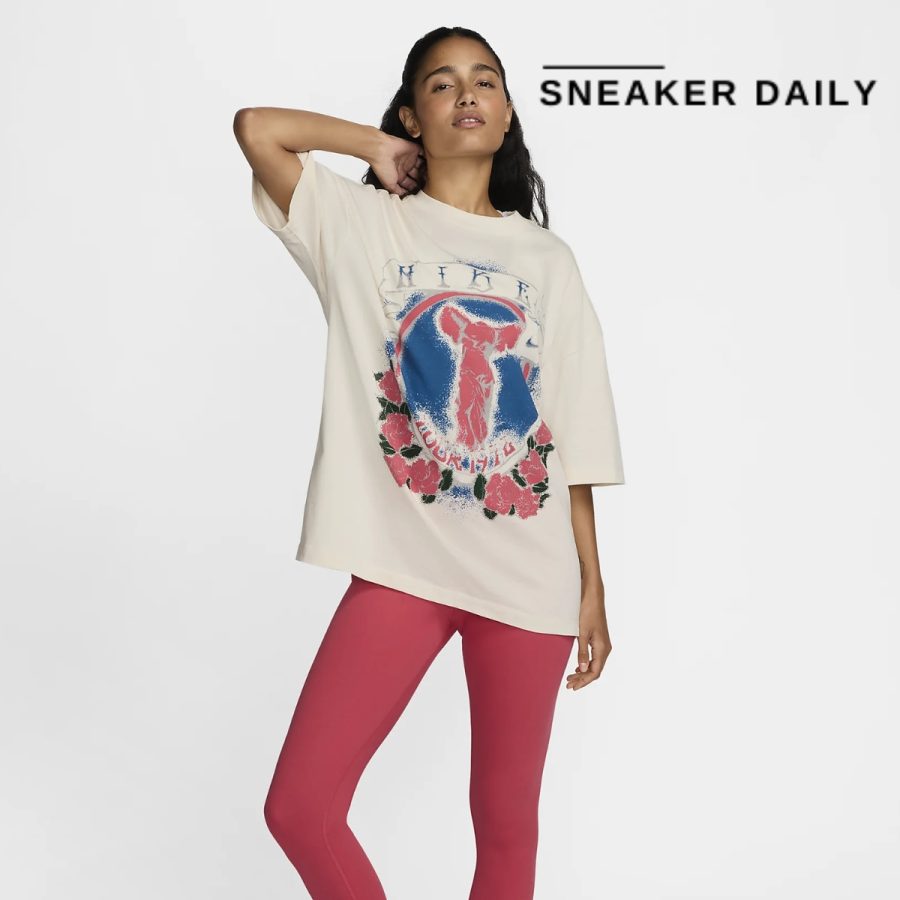 áo nike sportswear essentials women's oversized t-shirt hq3011-110