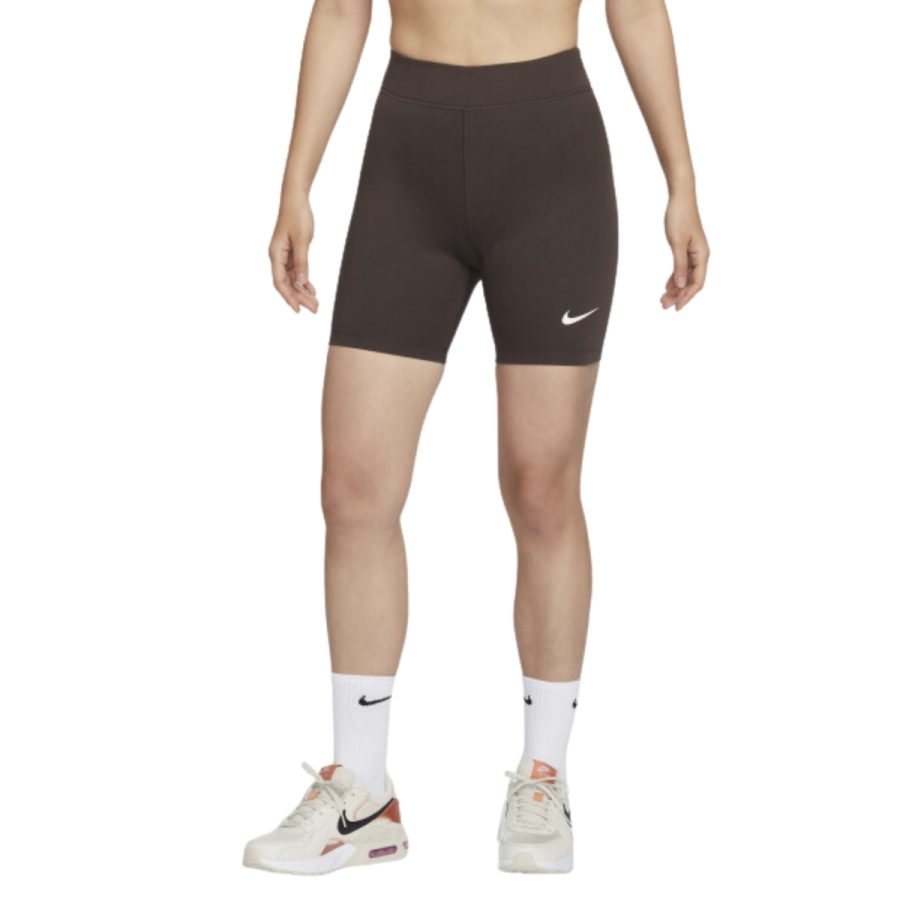 áo nike sportswear leg-a-see bike shorts 'brown' dv7798-237