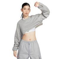 áo nike sportswear women's oversized french terry shrug fv7510-063