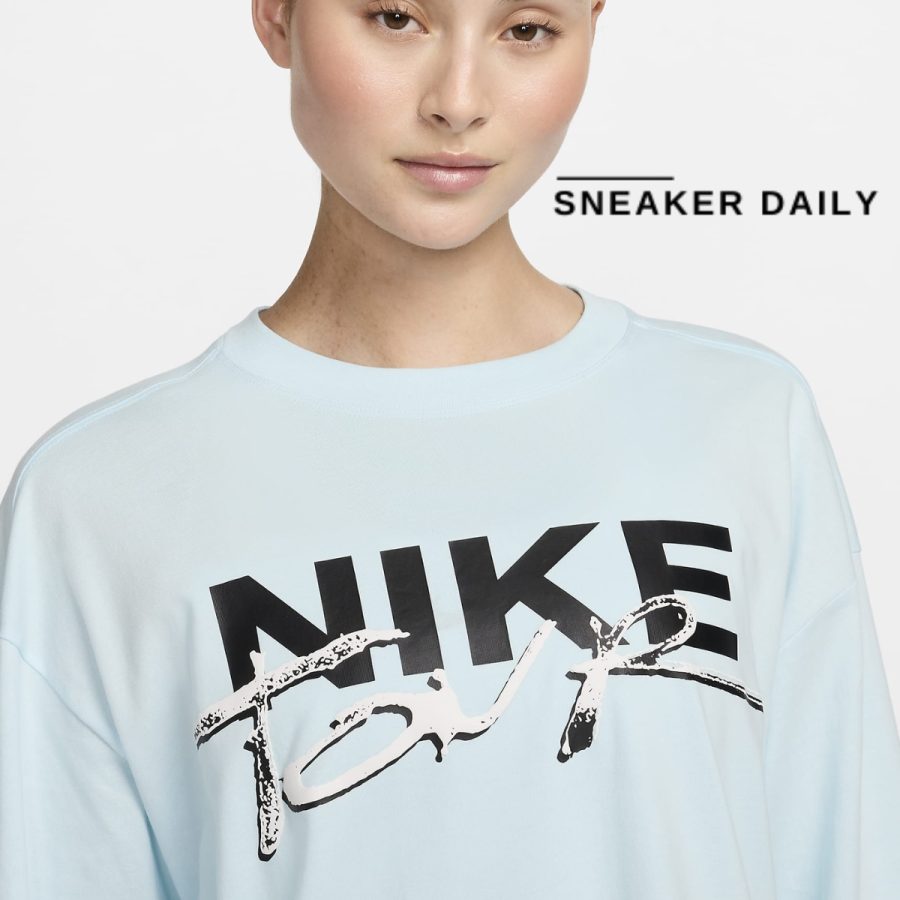 áo nike women long sleeve t-shirt hq3323-474