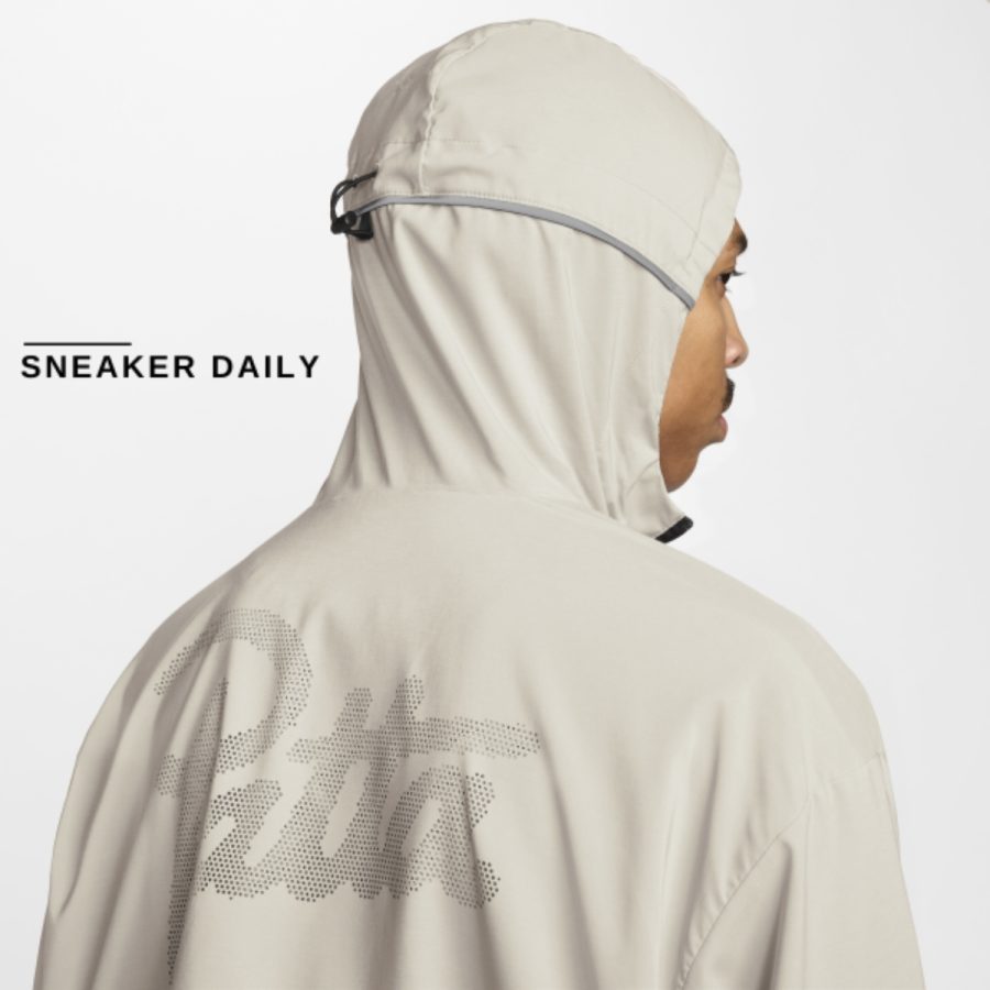 áo nike x patta men's hooded track jacket 'sanddrift' fj3088-126