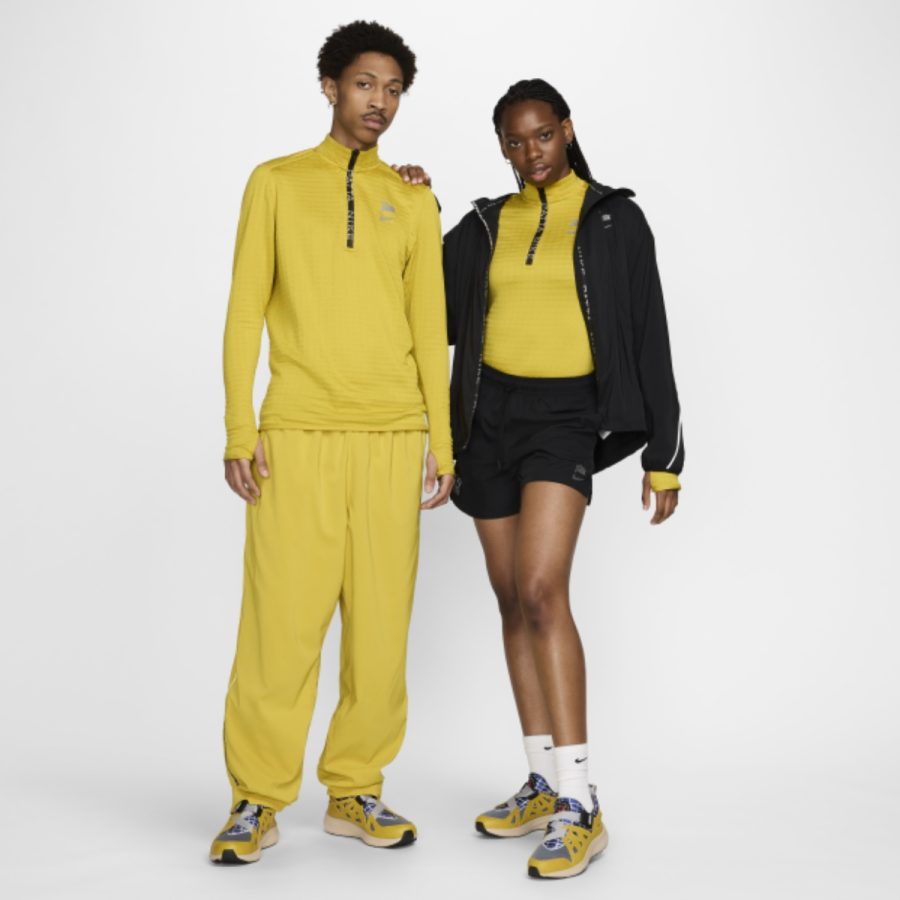 áo nike x patta men's long sleeve tops 'yellow' fj3070-389