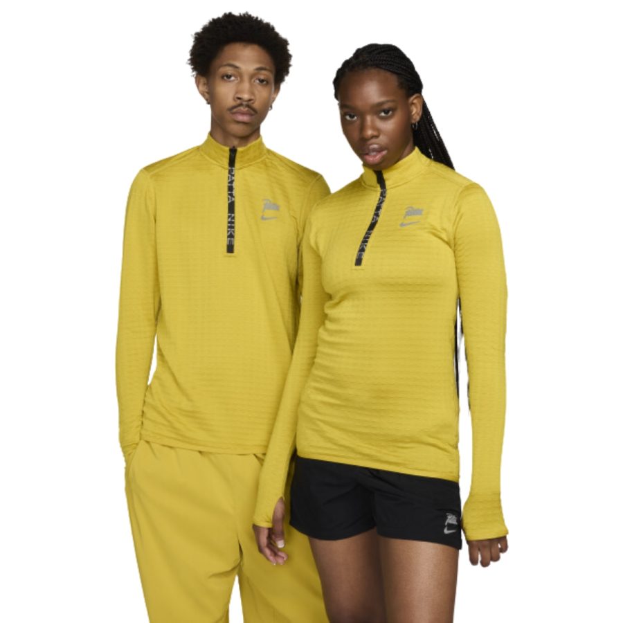 áo nike x patta men's long sleeve tops 'yellow' fj3070-389