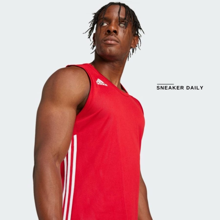 áo adidas 3g speed reversible jersey - red dy6595