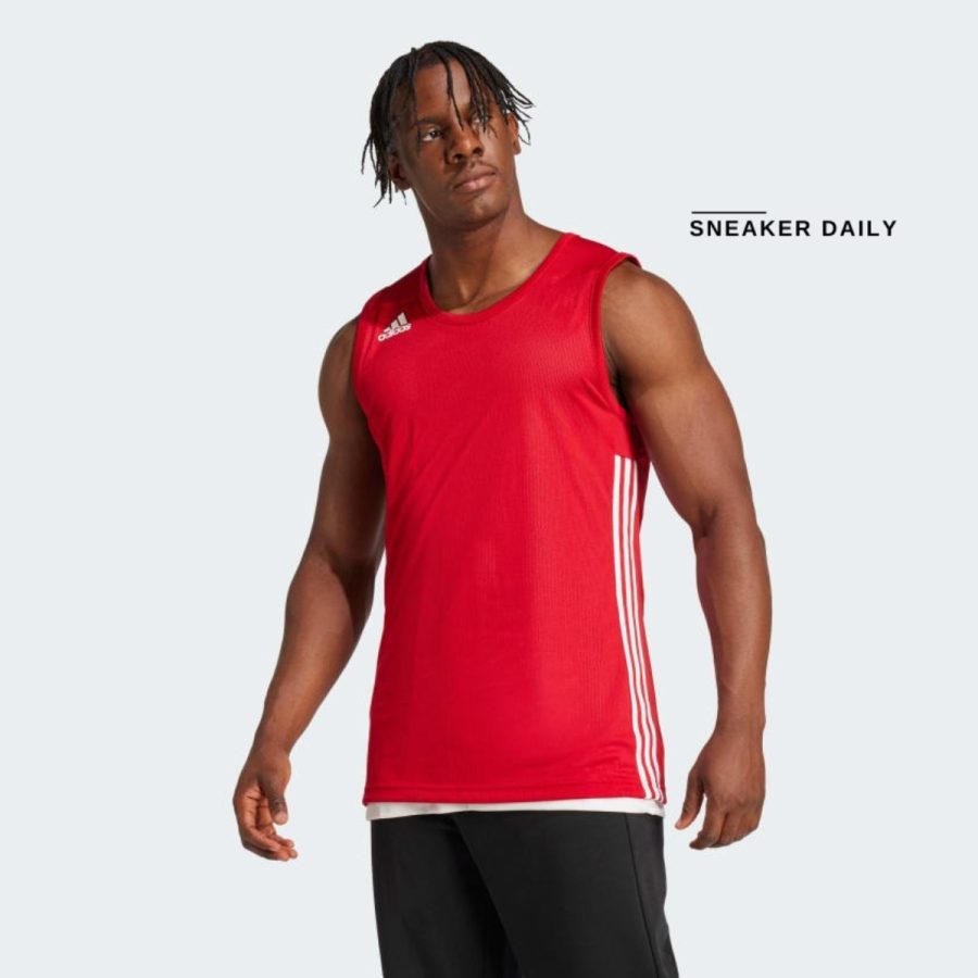 áo adidas 3g speed reversible jersey - red dy6595