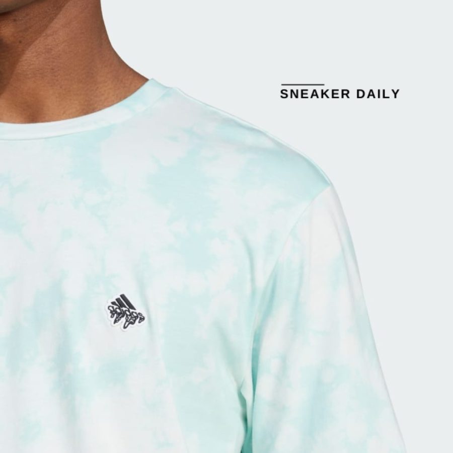 áo adidas all day i dream about... graphic tee - semi flash aqua iz4389