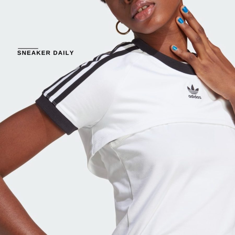 áo adidas always original tee - white ic8808