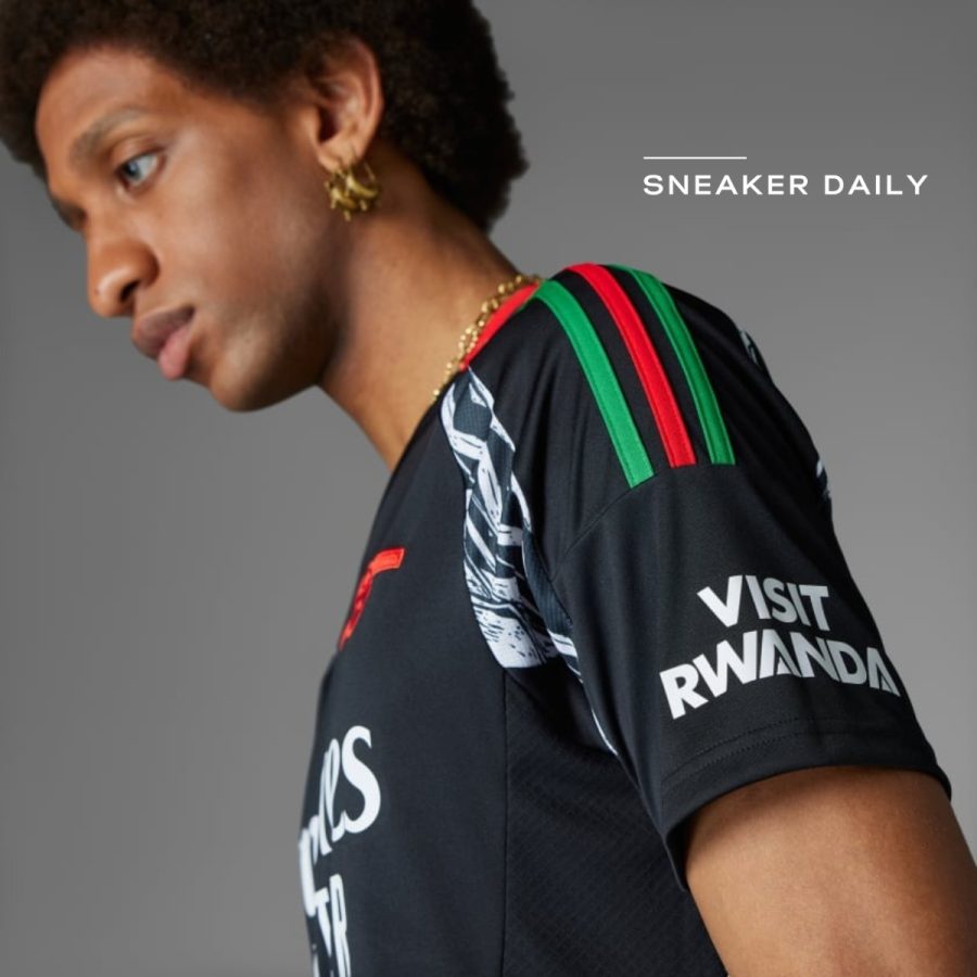 áo adidas arsenal 24/25 away jersey - black it6148