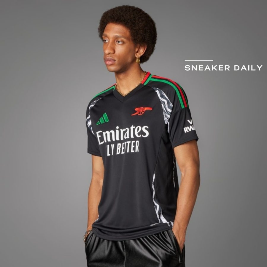 áo adidas arsenal 24/25 away jersey - black it6148