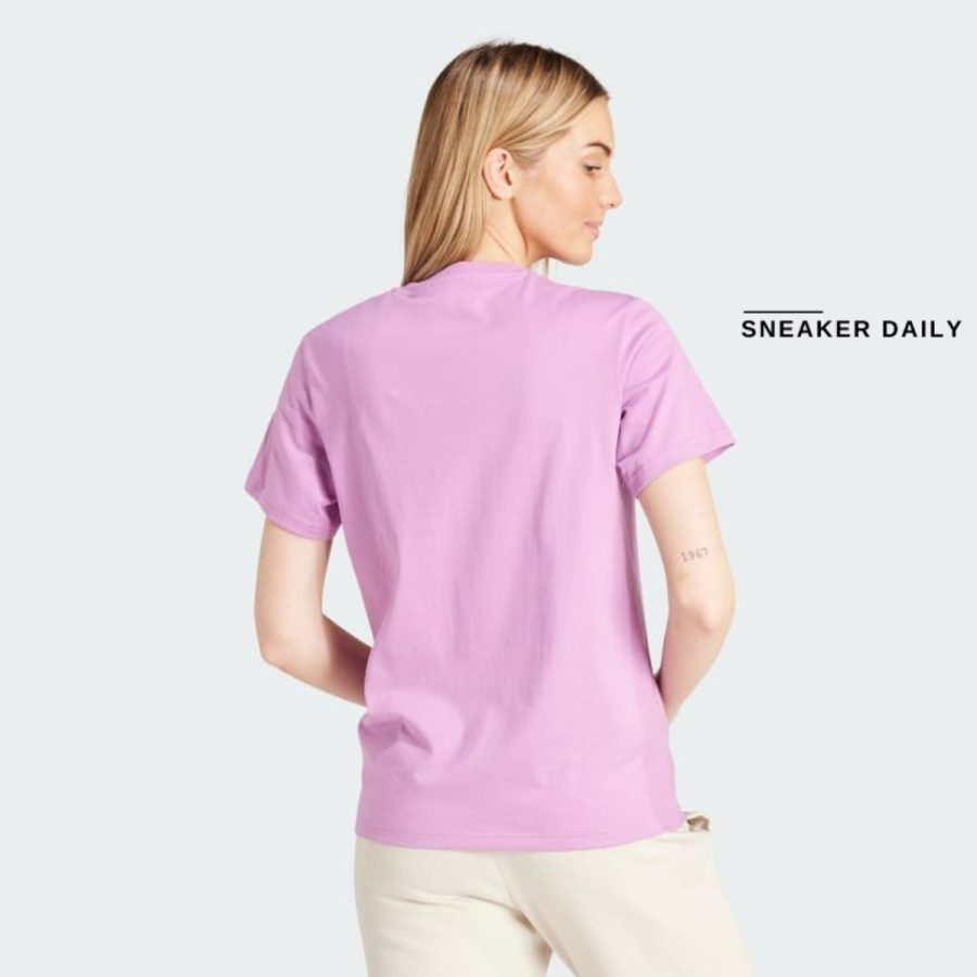 áo adidas collegiate graphic tee - preloved purple iz1159