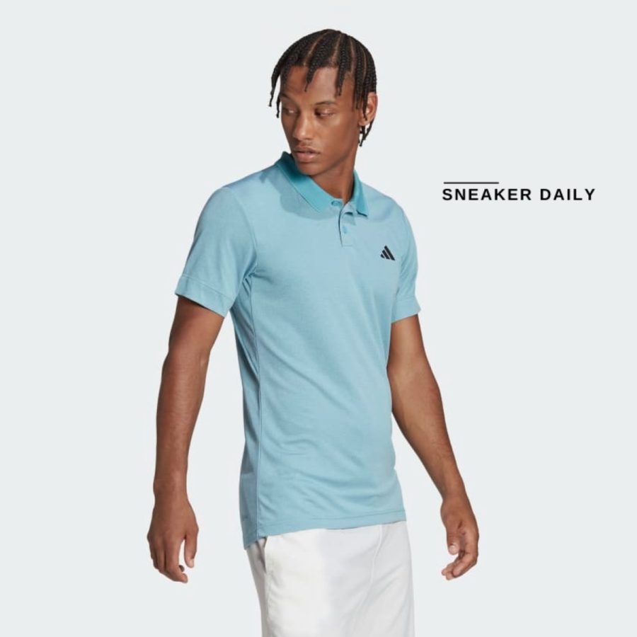 áo adidas freelift tennis polo shirt - preloved blue hs3314