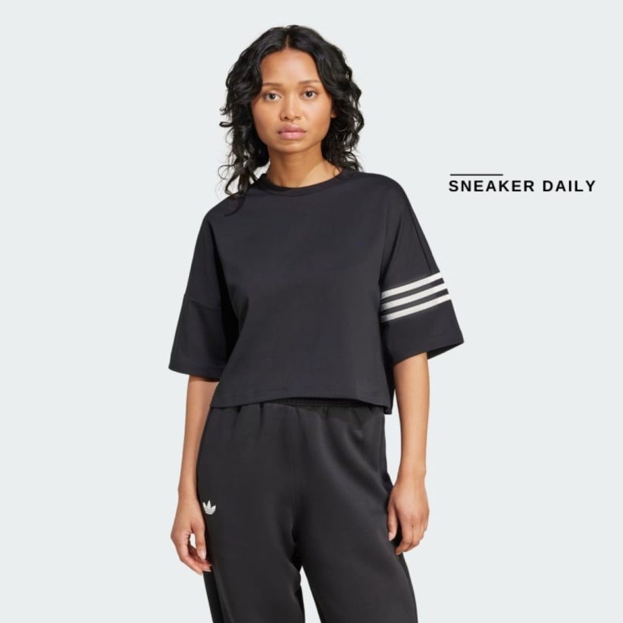 áo adidas neuclassics tee - black iw5603