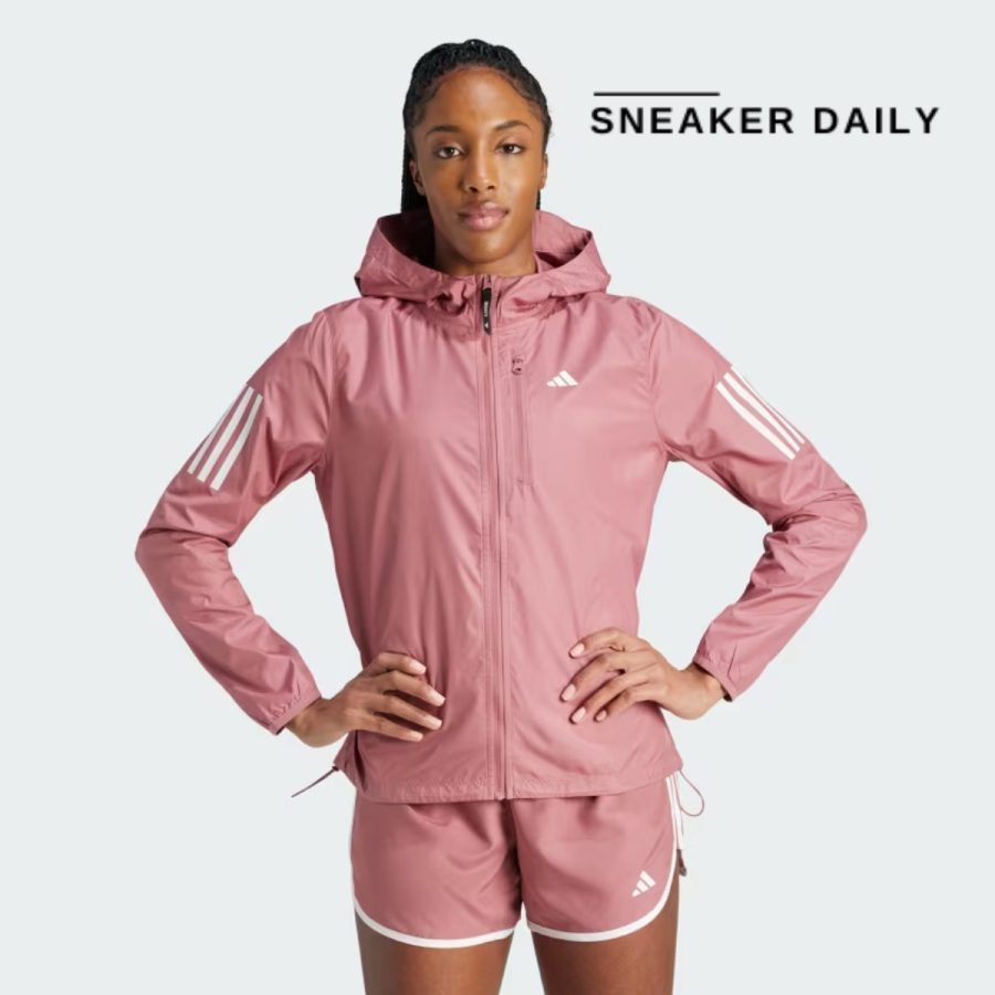 áo adidas own the run jacket red im5403