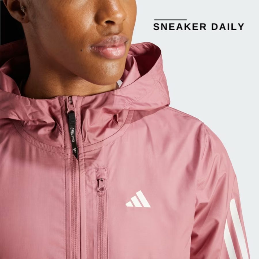 áo adidas own the run jacket red im5403