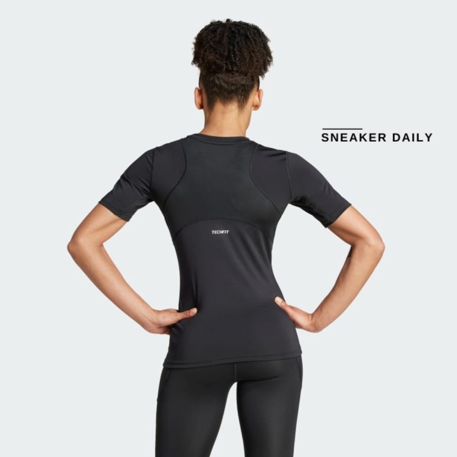 áo adidas techfit training tee - black ik7920