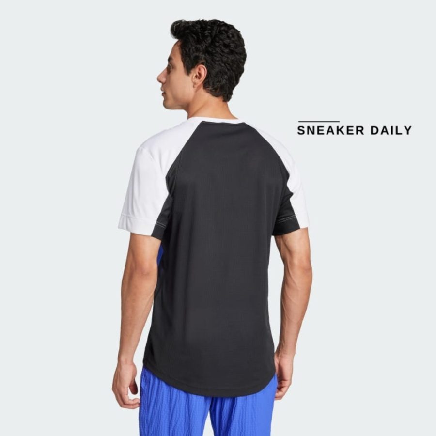 áo adidas tennis pro heat.rdy freelift tee - white iw6198