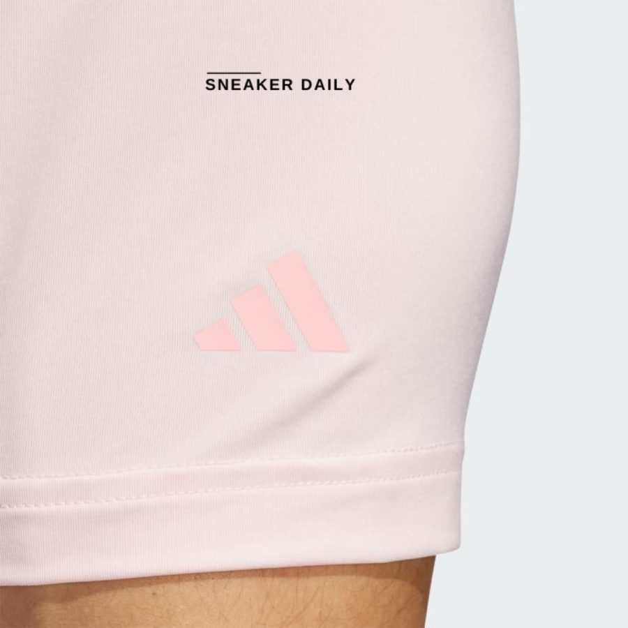 áo adidas ultimate365 solid polo shirt - sandy pink ix4321