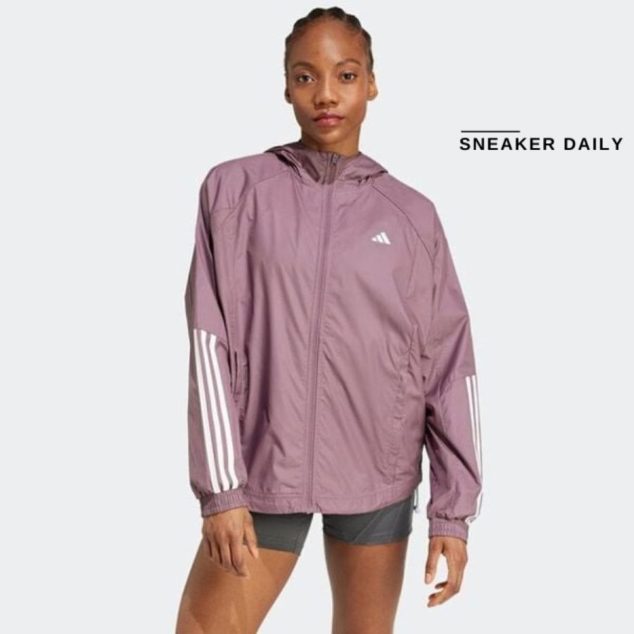 áo adidas wind.rdy hyperglam windbreaker - shadow fig ix3213