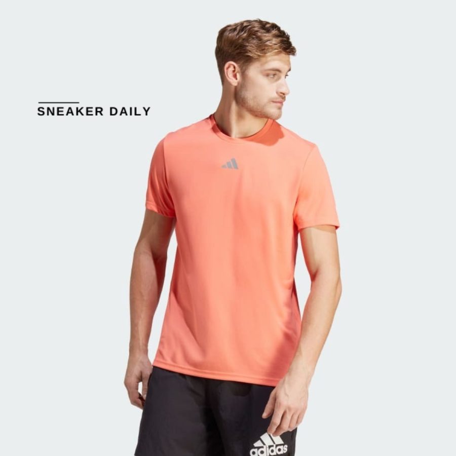 áo adidas x-city cooler tee - coral fusion hr3271