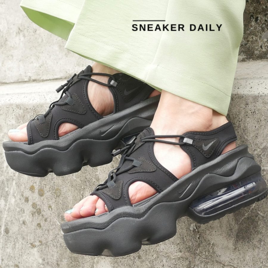 dép nike air max koko sandal 'all black' (wmns) ci8798-003