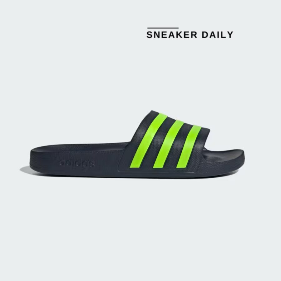 dép adidas adilette aqua straps blue ie8915