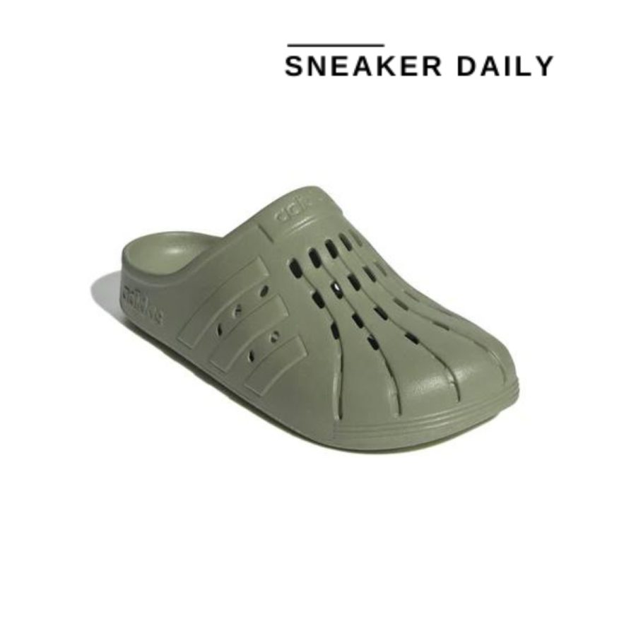 dép adidas adilette clog green ig9164