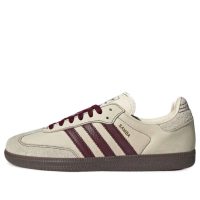 giày adidas samba og ‘wonder white maroon’ ig1987