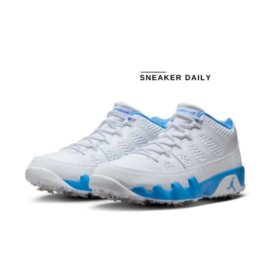 giày air jordan 9 low golf 'university blue' fj5934-101