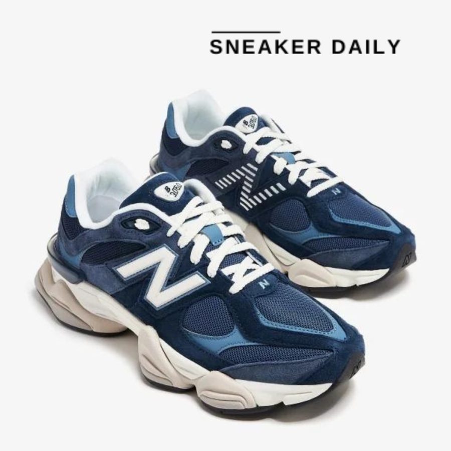 giày new balance 9060 vintage indigo heron blue hombre u9060eef