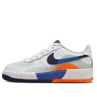 giày nike air force 1 lv8 'white black blue' (gs) fn4730-002