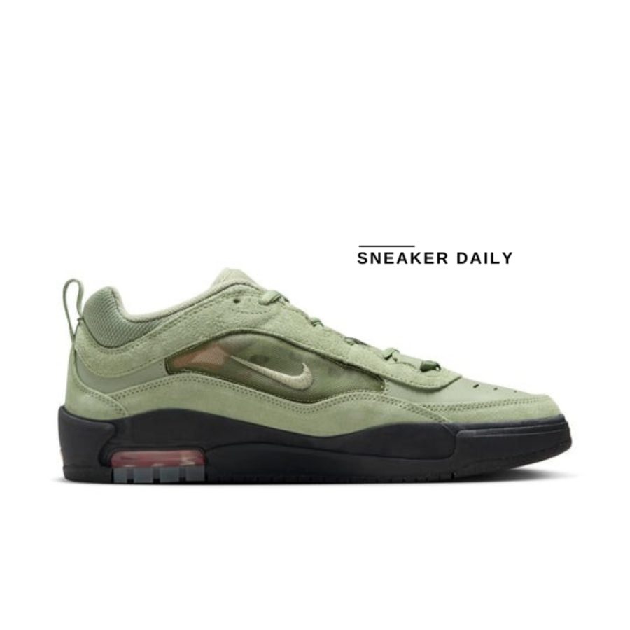 giày nike air max ishod wair sb 'oil green black' fb2393-300