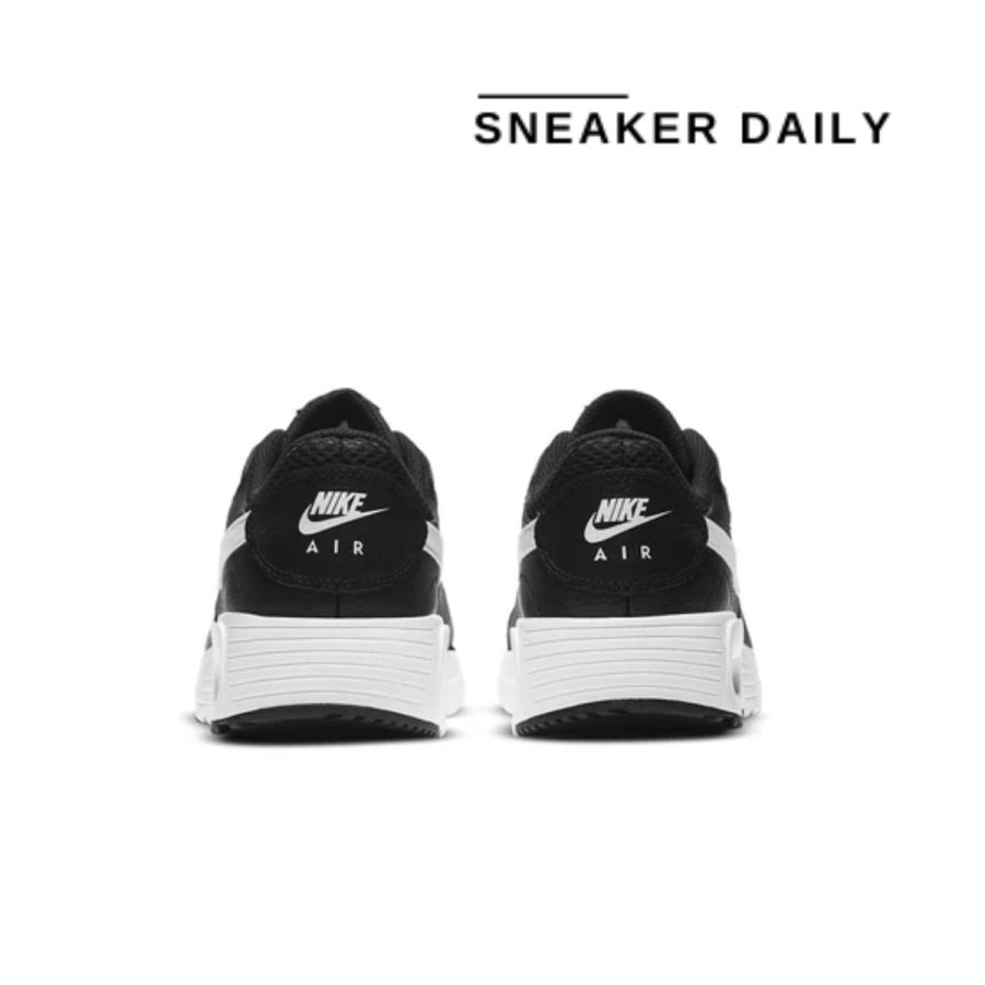 giày nike air max sc 'black white' (wmns) cw4554-001