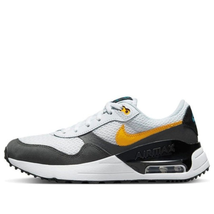 giày nike air max systm gs 'grey laser orange' dq0284-104